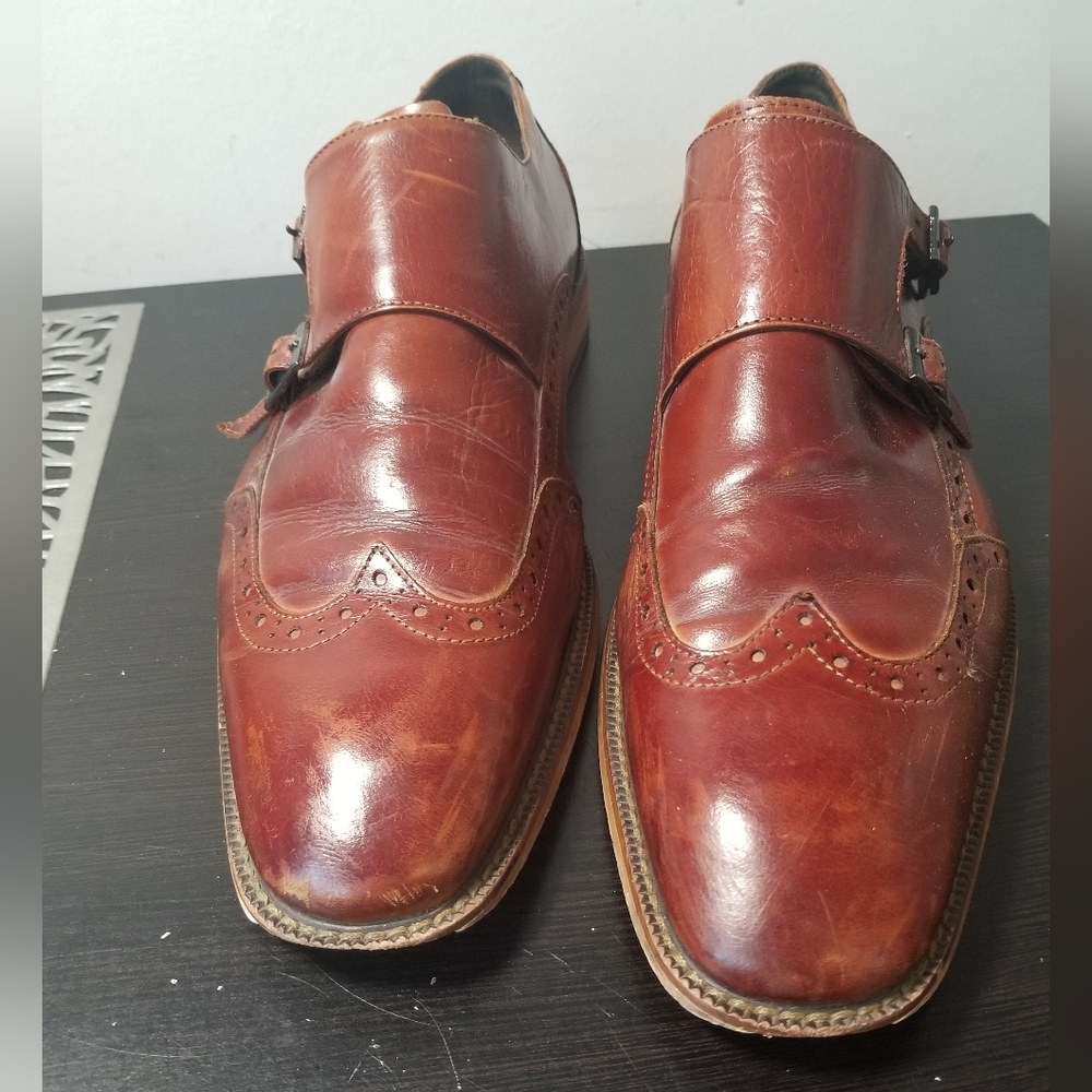 Stacy Adams Karson Wingtip Double Monk Strap Shoe… - image 8